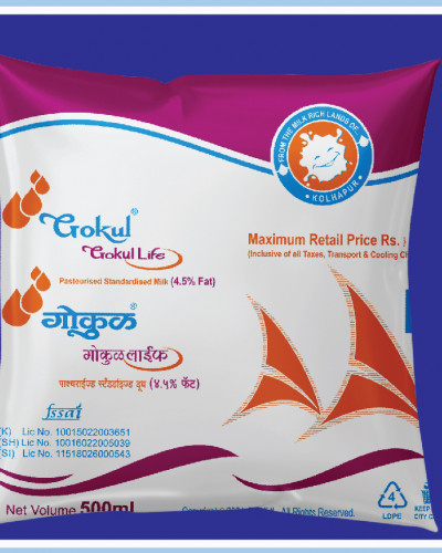 GOKUL LIFE MILK - KOLHAPUR MARKET